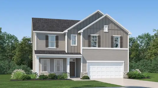 New construction Single-Family house 637 Morning Light Dr, Angier, NC 27501 plan Leighton - image