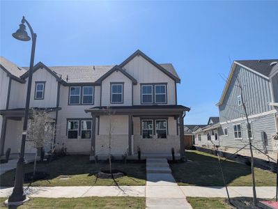 New construction Townhouse house 2512 Violet Theo Ln, Round Rock, TX 78665 - image