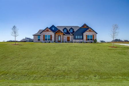 New construction Single-Family house 10671 Winter Wheat Ln, Venus, TX 76084 plan The Macy - image