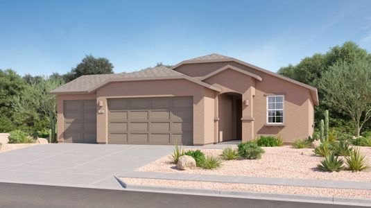 New construction Single-Family house 8718 E Crimson Snowberry Wy, Vail, AZ 85641 plan Coronado - image