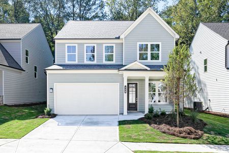 New construction Single-Family house 103 Cedar Brook Dr, Canton, GA 30115 The Davis- photo 0