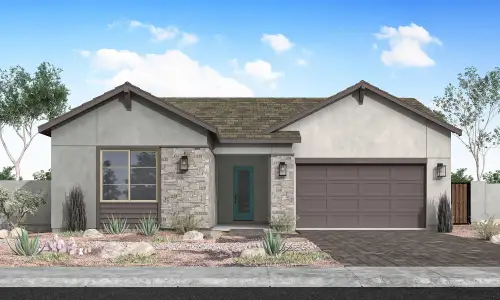 New construction Single-Family house 1981 E Empeltre Rd, San Tan Valley, AZ 85140 plan Calderwood Plan 4504 - image