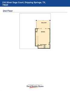 Floor Plan - 2nd Floor