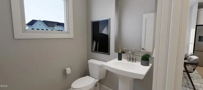 New construction Townhouse house 3017 White Rail Dr, Fuquay Varina, NC 27526 plan Cora Interior Unit - image 14