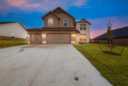 New construction Single-Family house 1408 Whitetail Ln, Azle, TX 76020 Navasota- photo 5 5