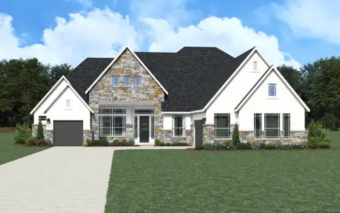 New construction Single-Family house 4405 Buckle Bnd, Marion, TX 78124 plan Bethany - image
