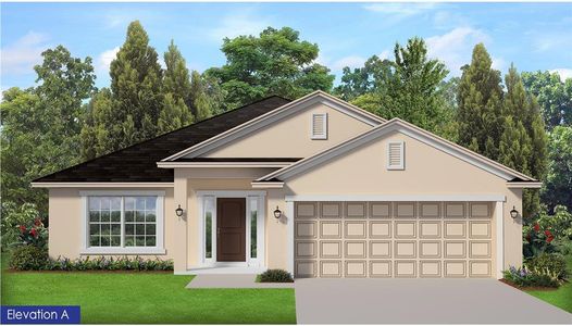 New construction Single-Family house 12440 Langley Dr, Unit Lot 81, Spring Hill, FL 34609 - image