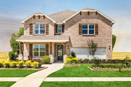 New construction Single-Family house 1420 Elle Ln, Aubrey, TX 76227 - image