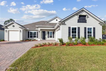 New construction Single-Family house 94989 Palm Pointe Dr S, Fernandina Beach, FL 32034 Hampton- photo 1 1