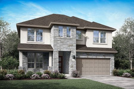 New construction Single-Family house 16113 Smithers Rd, Manor, TX 78653 plan Reimer - image