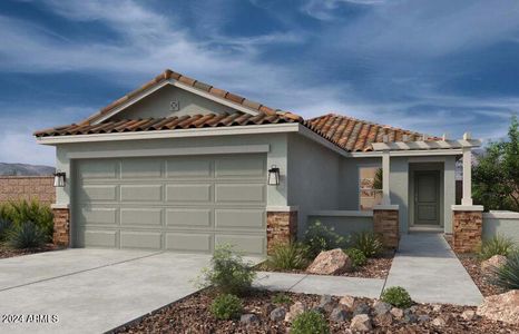 New construction Single-Family house 18485 N Tanners Way, Maricopa, AZ 85138 - photo 0