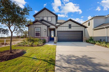 New construction Single-Family house 7615 Rainflower Field Dr, Cypress, TX 77433 Orchid- photo 0