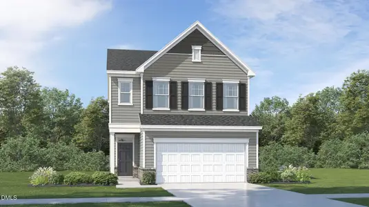New construction Single-Family house 188 Fishing Pier Wy, Lillington, NC 27546 plan Oakley II - image