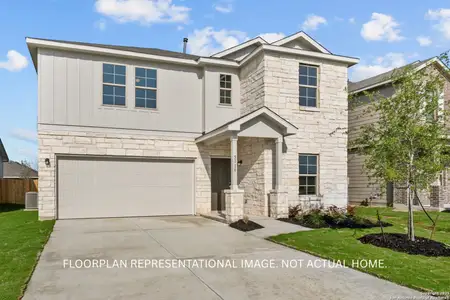 New construction Single-Family house 8328 Roadrunner Psge, San Antonio, TX 78222 plan Armstrong - image