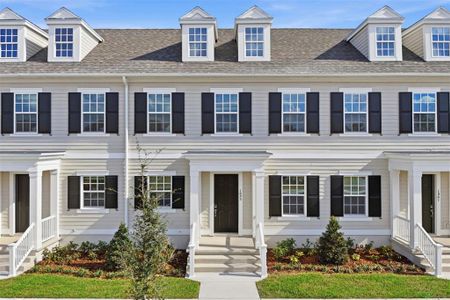 New construction Townhouse house 1895 Seawall Wy, Celebration, FL 34747 plan Aleutian - image