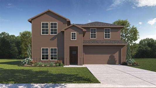 New construction Single-Family house 115 Wind Cove Ln, Princeton, TX 75407 plan X40O Ozark - image
