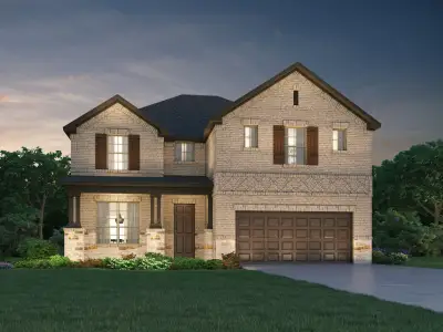 New construction Single-Family house 2007 Murphy Ranch Ct, Conroe, TX 77301 plan The Cedar (L412) - image