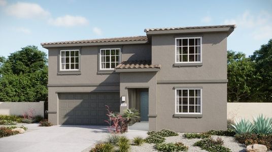 New construction Single-Family house 17386 S Paseo Jaramillo, Sahuarita, AZ 85629 plan Laurel - image