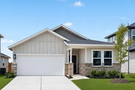 New construction Single-Family house 26714 Plain Glee St, Hockley, TX 77447 plan Barrett - image