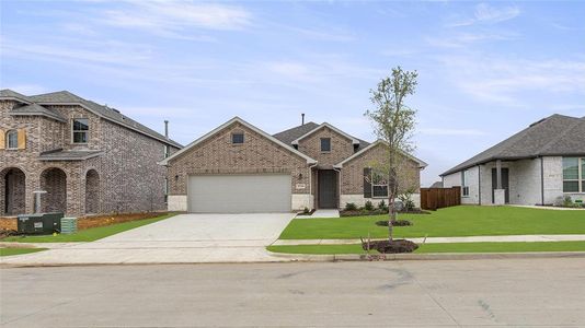 New construction Single-Family house 3719 Cherry Hills Drive, Sherman, TX 75090 Redwood T- photo 0