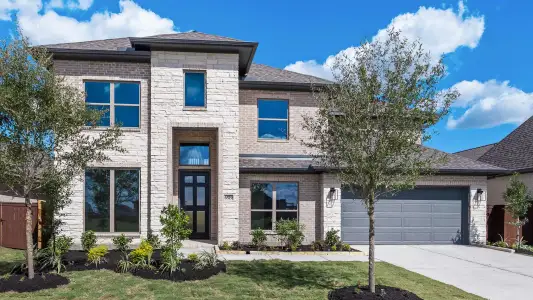 New construction Single-Family house 6519 King Ranch Lp, Manvel, TX 77578 plan 3546W - image