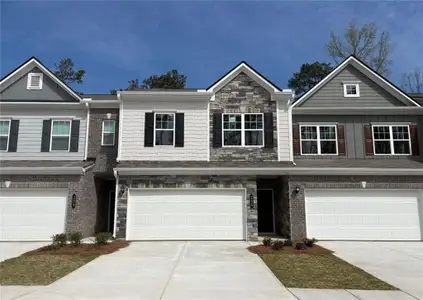 New construction Townhouse house 235 Bastian Dr, Unit 17, Temple, GA 30180 - image