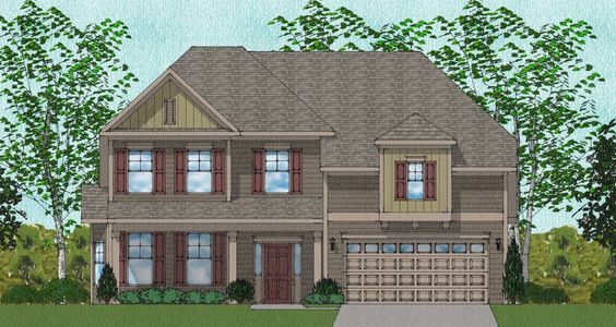 New construction Single-Family house 219 Augusta Pond Wy, Raleigh, NC 27603 Victor- photo 0