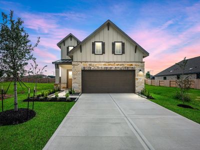 New construction Single-Family house 19023 Magnolia Willow Ln, Magnolia, TX 77355 plan Azalea - image