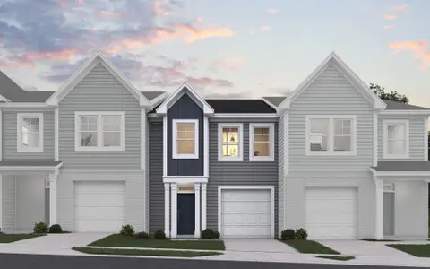 New construction Townhouse house 3625 Bailey Lake Dr, Fuquay Varina, NC 27526 plan Fairview - 17637 - image