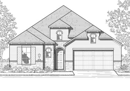 New construction Single-Family house 24823 Hibiscus Garden Way, Katy, TX 77493 - photo 0