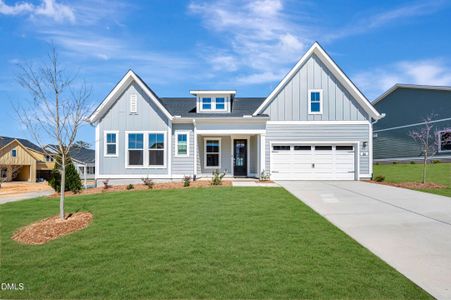 New construction Single-Family house 86 Firefly Ln, Fuquay Varina, NC 27526 plan Poplar Ridge - image