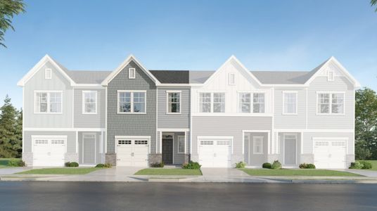New construction Townhouse house 168 Paramount Dr, Smithfield, NC 27577 Kendall- photo 0
