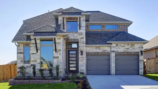 New construction Single-Family house 12706 Moya Flts, San Antonio, TX 78245 plan 2561H - image