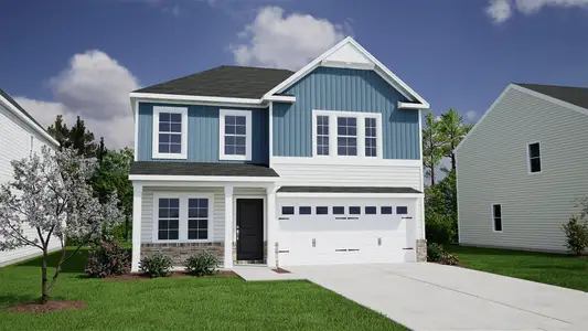 New construction Single-Family house 224 Kingsley Dr, Blythewood, SC 29016 plan Guilford - image