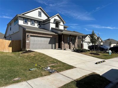 New construction Single-Family house 12536 Cockatto Xing, Manor, TX 78653 Maddy- photo 0 0