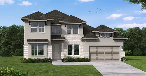 New construction Single-Family house 240 Basketflower Dr, Waxahachie, TX 75165 plan Shepherd - image