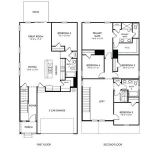 New construction Single-Family house 1613 Crazy Horse Wy, Columbia, TN 38401 plan Paisley - image