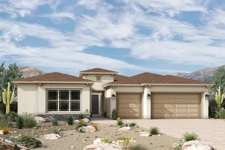 New construction Single-Family house 2892 E Picual Ave, San Tan Valley, AZ 85140 plan The Pineridge - image