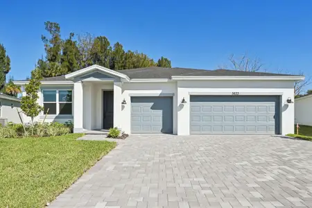 New construction Single-Family house 5633 Hampton Park Cir, Vero Beach South, FL 32966 plan Coral - image