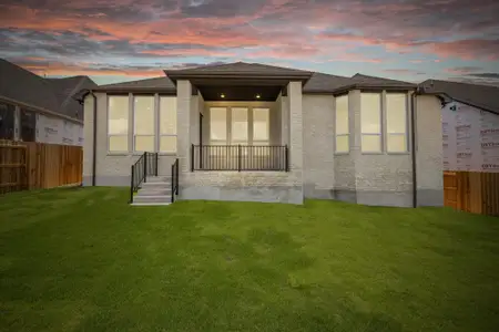 New construction Single-Family house 1616 Lilly Grace Bnd, Leander, TX 78641 plan Canterbury Plan - image