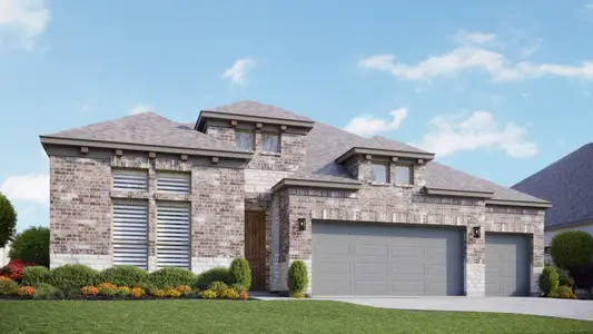 New construction Single-Family house 1904 Windy River Path, Leander, TX 78641 plan Vanderbilt - image