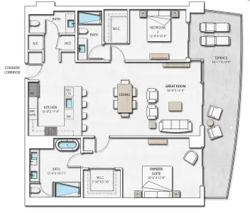 New construction Condo house 220 Lake Shore Dr, Unit 1719, Lake Park, FL 33403 - image 4