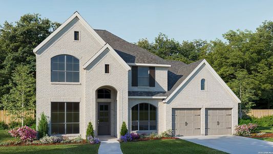 New construction Single-Family house 5412 Netherfield Park, Schertz, TX 78154 plan 3546W - image