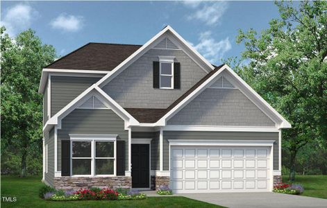 New construction Single-Family house 129 Vega Loop Lot 65, Unit Lot 65, Sanford, NC 27330 Caldwell- photo 0