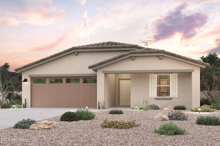 New construction Single-Family house 1664 W Laguna Drive, Coolidge, AZ 85128 KENDRICK- photo 0