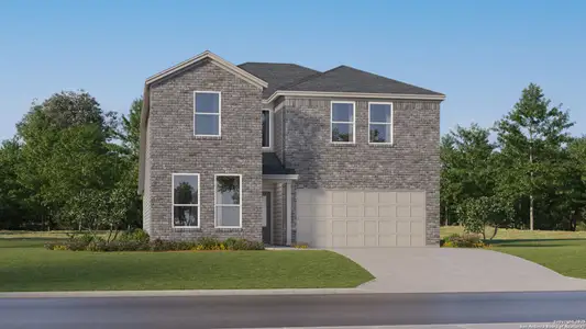 New construction Single-Family house 1887  Nuthatch Rdg, New Braunfels, TX 78130 plan Canon  - image