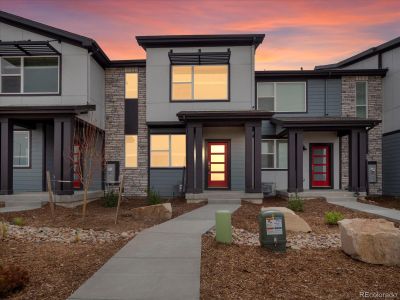 New construction Townhouse house 21163 E 63Rd Drive, Aurora, CO 80019 The Orchard- photo 0