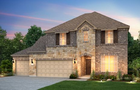 New construction Single-Family house 117 Elm View Drive, Georgetown, TX 78628 Lexington- photo 0