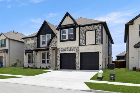 New construction Single-Family house 5624 Aiken St, Celina, TX 75009 plan Brentwood 3F (w/Media) - image