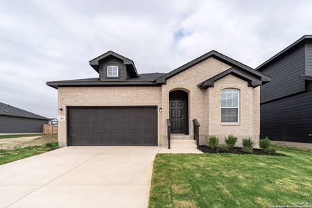 New construction Single-Family house 5219 Marliese Peak, Von Ormy, TX 78073 plan Aquila - image